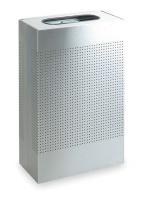 2KDR4 Rectangular Waste Receptacle, 25G, SS