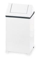 2KDU2 Waste Receptacle, 14 G, White