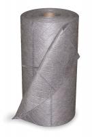 2KE73 Absorbent Roll, Gray, 30 In. W, 48 gal.