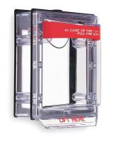 2KFK5 Pull Station Guard, Polycarbonate, Surface