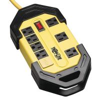 2KGE9 Outlet Strip, 15A, 8 Outlets, GFCI, Safety