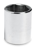 2KGN2 Socket, Standard, 1/4 Dr, 6 Pt, 16mm, 7/8 L
