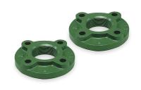 2KGW8 Flange, 2 NPT, Cast Iron, Pk 2