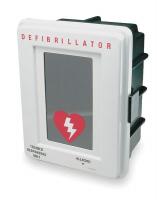 2KJN6 Defibrillator Cabinet, Plastic, Alarm