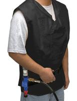 2KJN7 Cooling Vest, M/L, Black