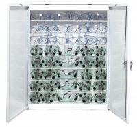 2KMG1 Eyewear Germicidal Cabinet, White