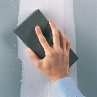 2KNE2 Sanding Sponge, Med, 9x3-5/16x1 In