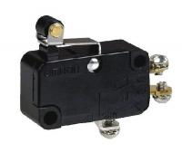 2KRJ1 Mini Swch, 10A, SPDT, Shrt Hinge Rollr Levr