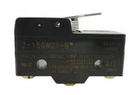 2KRL1 Snap Switch, 15A, SPDT, Short Hinge Lever