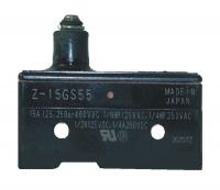 2KRL4 Snap Switch, 15A, SPDT, Slim Spring Plunger