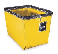 2KTA7 Replacement Liner, 6 Bu, yellow Vinyl