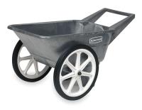2KTD7 Big Wheel Cart, HD, 1/8 cu. yd., 200 lb.