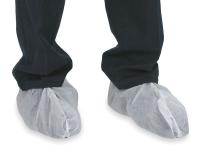 2RUZ2 Shoe Covers, Slip Resist, 1Size, White, PK50