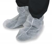 2KTU5 Boot Covers, Universal, White, PK 200