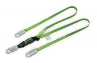 2KUC4 Lanyard, 2 Leg, Polyester, Green