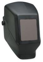 2KUV7 Weld Helmet, Black, Fixed Shade 10 Lens