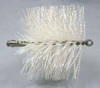 2KVF2 Tube, Pipe, &amp; Drain Brsh, PES, Wht, 7In OAL