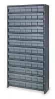 2KWE5 Bin Shelving Unit, With (72) 2KWC7 Bins