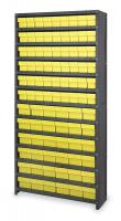 2KWE9 Bin Shelving Unit, w/(36)2KWC6 &amp; (54)2KWC3