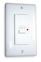 2KWK2 GFCI Receptacle, Faceless Duplex, White