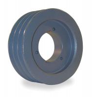 2L343 V-Belt Pulley, Spl Taper, 9.28 In OD, 3GRV