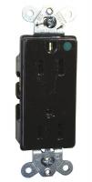2LBV5 Receptacle, Style Line, 5-15R, 125V, Brown