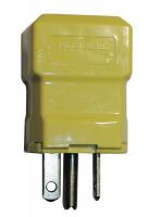 2LBW6 Plug, Valise, 6-20P, 250V, Yellow