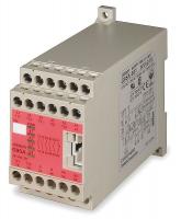 2LCN1 Safety Monitoring Relay, 24VAC/DC, 3PST-NO