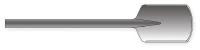 2LDK7 Spline Drive Hammer Steel, Clay Spade