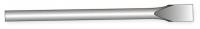 2LDN2 Hammer Steel, Flat Chisel, 3/4 Hex, 12 In L