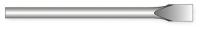 2LDN3 Hammer Steel, Flat Chisel, 3/4 Hex, 18 L