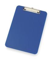 2LJX8 Clipboard, Letter, Royal Blue