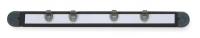 2LKH7 Bulletin Bar, Width 18in, Smoke