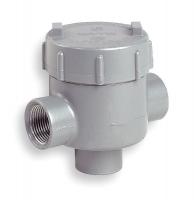 2LLT8 Outlet Body, Style CAT, 1 1/4 In, Alum