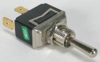 2LMZ1 Toggle Switch, SPST, 2 Conn., Momentary On