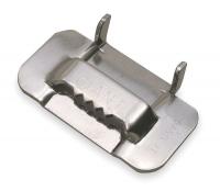 16P352 Band Clamp Buckles, 3/4 In, PK 25