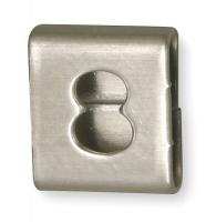 2LPA1 Nbr Tag, 0.446 x 0.376 In, 8, PK25