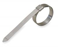 2LPG9 Band Clamp, SS, Min.Dia.9/16In., PK24