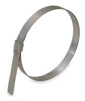 2LPL6 Band Clamp, SS, Min.Dia. 1-3/4 In., PK12