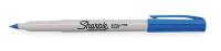 2LTG9 Permanent Marker, Extra Fine, Blue, PK12