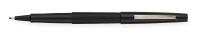 2LTV3 Felt Tip Pen, Stick, Medium, Black, PK 12