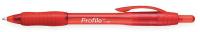 2LTZ4 Ballpoint Pen, Retractable, Med, Red, PK 12