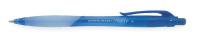 2LTZ9 Ballpoint Pen, Retractable, Med, Blue, PK 12