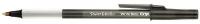2LUA4 Ballpoint Pen, Stick, Fine, Black, PK 12