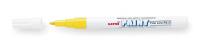 2LUJ7 Paint Markers, Yellow, Fine, PK12
