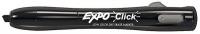 2LUL5 Dry Erase Marker, Retrct, Blk, PK12