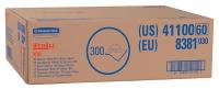 2LVA3 Dspsbl Wipes, 14-9/10In x 16-3/5In, PK 300