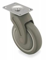 2LY62 Swivel Plate Caster, 280 lb, 5 In Dia
