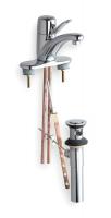 2LYH2 Lavatory Faucet, 1H Lever, Spout 4 3/4 In