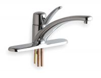 2LYH4 Kitchen Faucet, 1H Lever, Spout 10 In